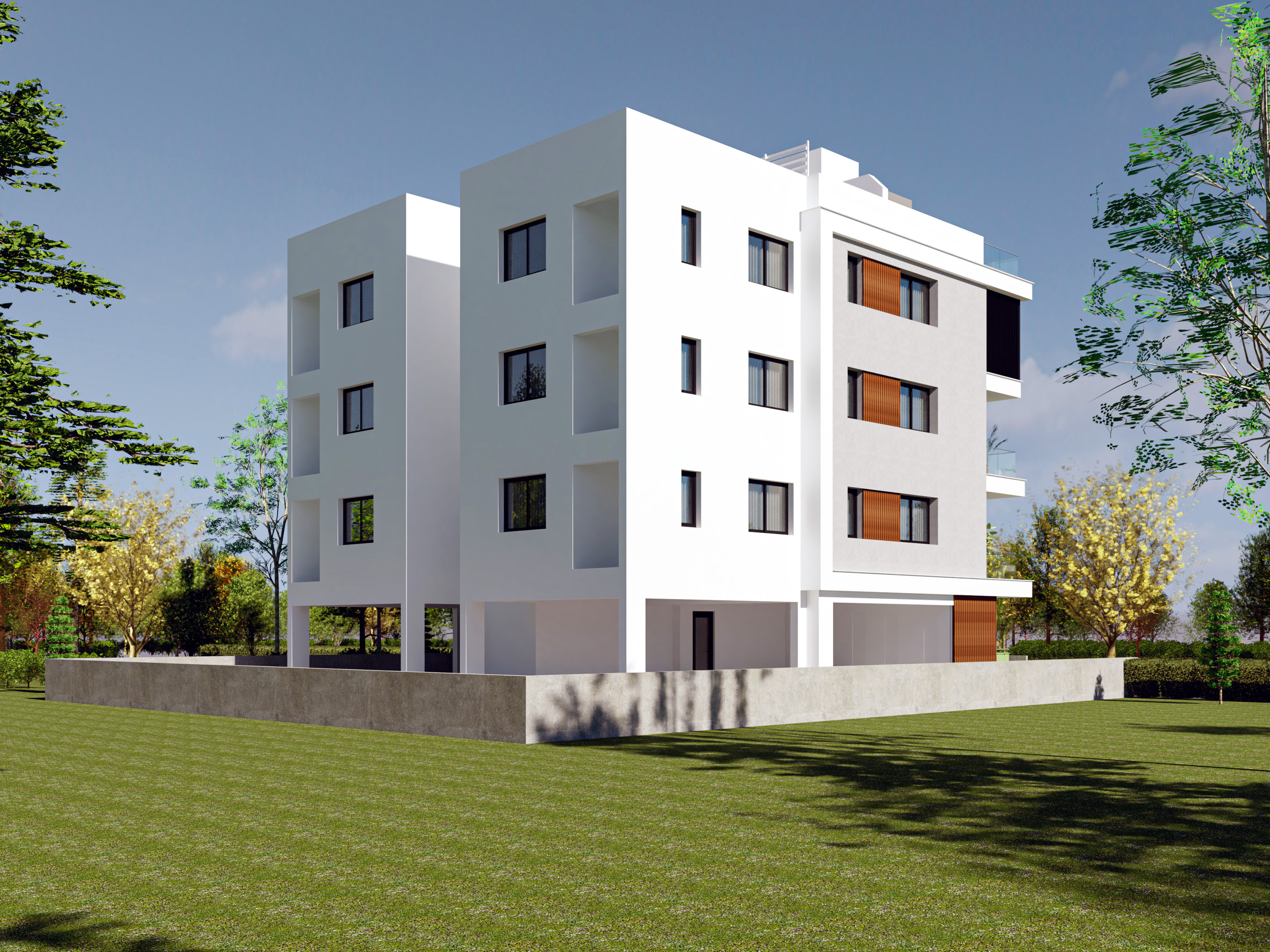 Luxury apartment building in Zakaki, Limassol, Cyprus